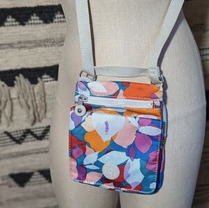 Kipling small floral purse convertible crossbody or shoulder